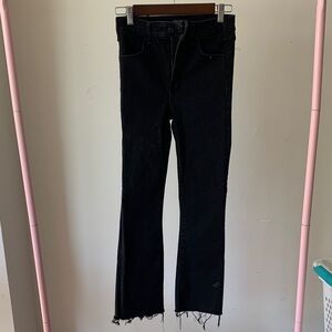Abercrombie & Fitch Black Flare Jeans